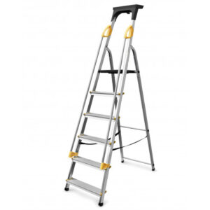 Abbey Aluminium Safety Platform Step Ladders