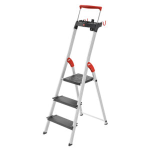Hailo L100 TopLine Aluminium Safety Stepladder