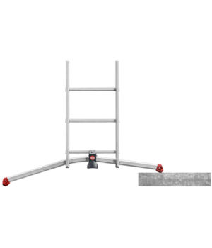 Hailo S100 ProfiLOT Pedal Adjustment Combination Ladders - Image 2