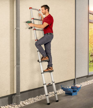 Hailo T80 Flexiline Safety Telescopic Ladder - Image 8