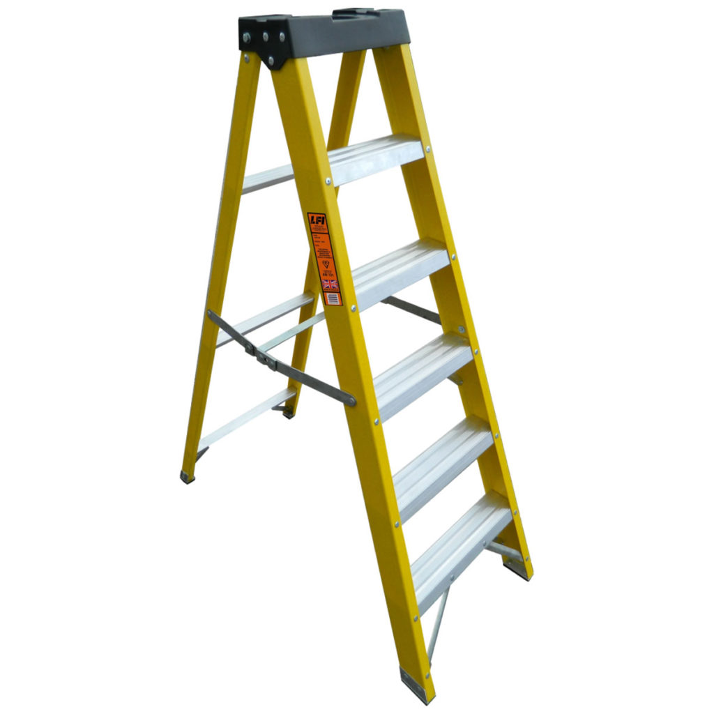 Fibreglass Step Ladders Archives Extension Ladders Online