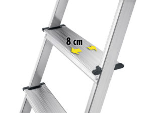 Hailo L40 Aluminium Step Ladders - Image 3