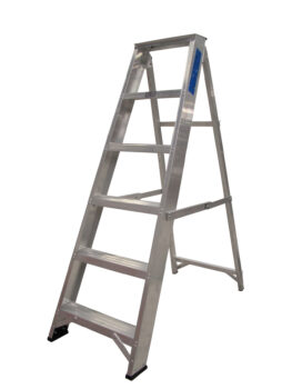 Lyte Class 1 Aluminium Builders Step Ladders
