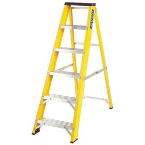 Lyte Trade Fibreglass Swingback Step Ladders
