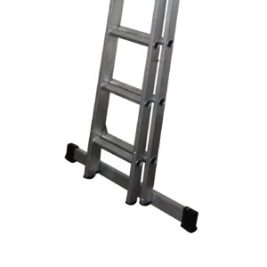 Lyte Double Section Industrial Professional Aluminium Extension Ladder - Image 3