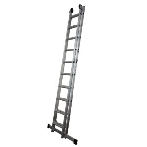 Lyte Double Section Industrial Professional Aluminium Extension Ladder