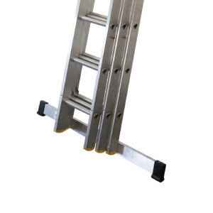 Lyte Triple Section Trade Professional Aluminium Extension Ladder - Image 3