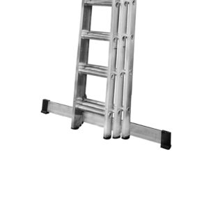 Lyte Triple Section Industrial Professional Aluminium Extension Ladder - Image 2
