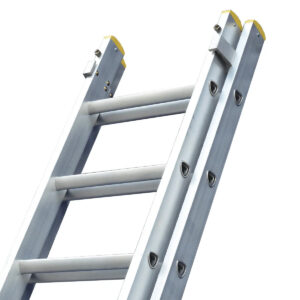Double Section Trade Professional Aluminium Extension Ladder - Image 3