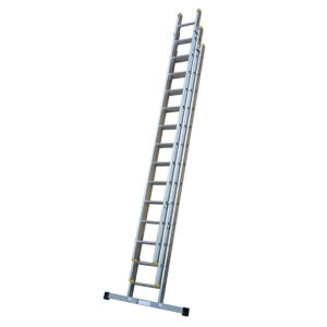 Triple Section Trade Professional Aluminium Extension Ladder